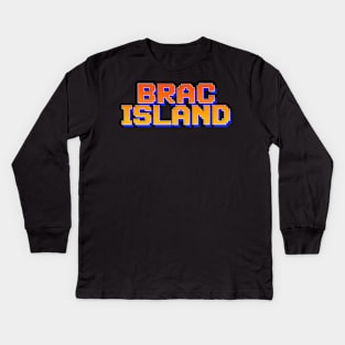 Brac Island Kids Long Sleeve T-Shirt